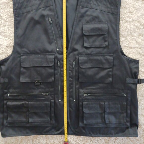 Safari Sport Men's Multi Pocket Utility Vest Fishing Hunting Hiking Tactical 4XL - Picture 11 of 12